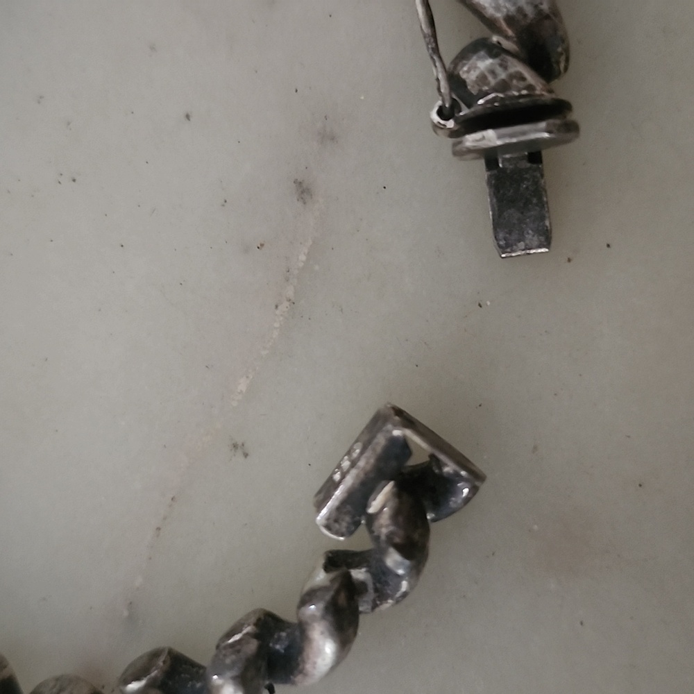 Milor Sterling Silver Diamond Cut San Marco Bracelet - Picture 6 of 15